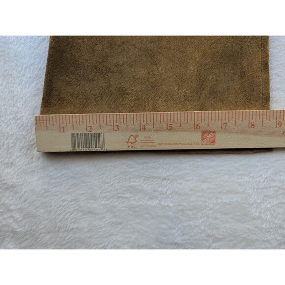 Wilsons Leather Pelle Studio Tan Leather Pants Women's 6 Native American look - Picture 4 of 13